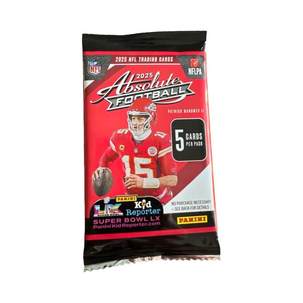🏈 2025 Panini Absolute Football NFL Trading Cards – 1 Value Pack (5 Cards) - Picture 3 of 3